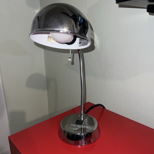 Vintage chrome gooseneck heavy - chrome,